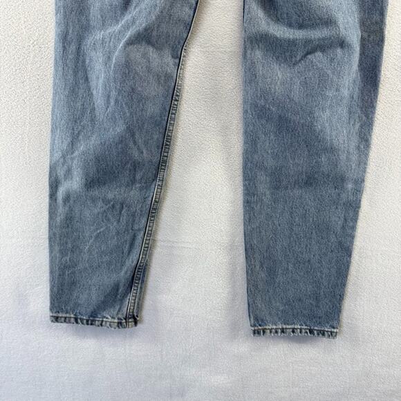 Vintage Levis Jeans Women's 12 Fits 30x33 Relaxed Tapered 550 Light Wash y2k - Picture 10 of 13